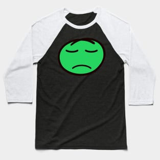 Depressed Emoji Baseball T-Shirt